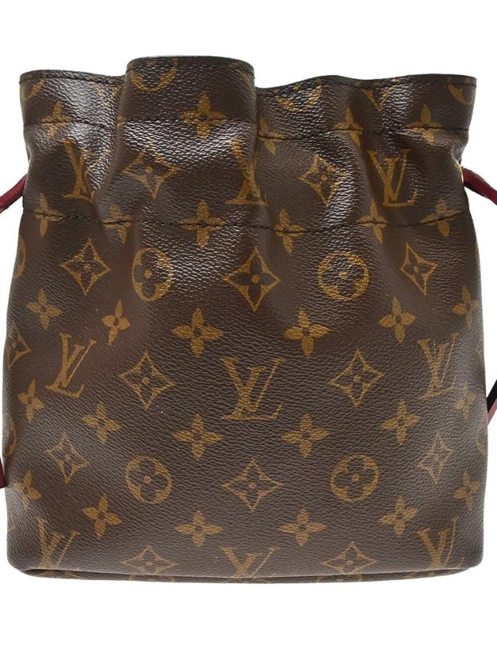Best07 LOUIS VUITTON POCHETTE NOE DRAWSTRING POUCH BAG M43445 SF3178 NQ11093
